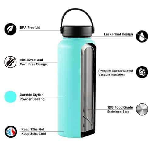 wide mouth water bottle - Zhejiang Gaolan Metal Products Co., Ltd